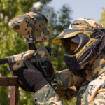 Paintball player