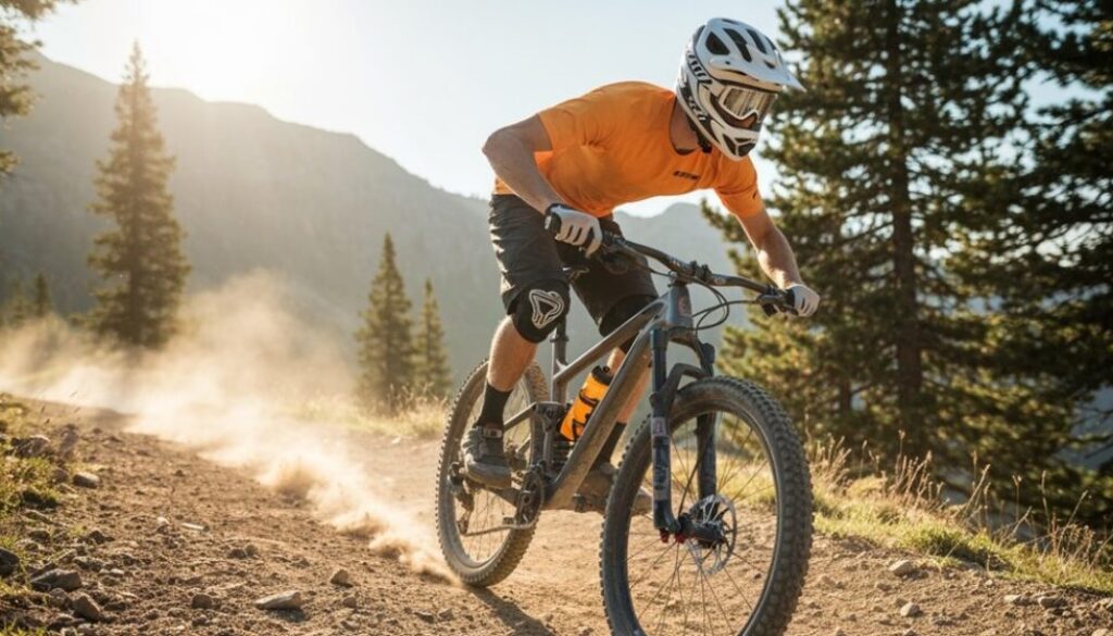 Rückenschmerzen beim Mountainbiken