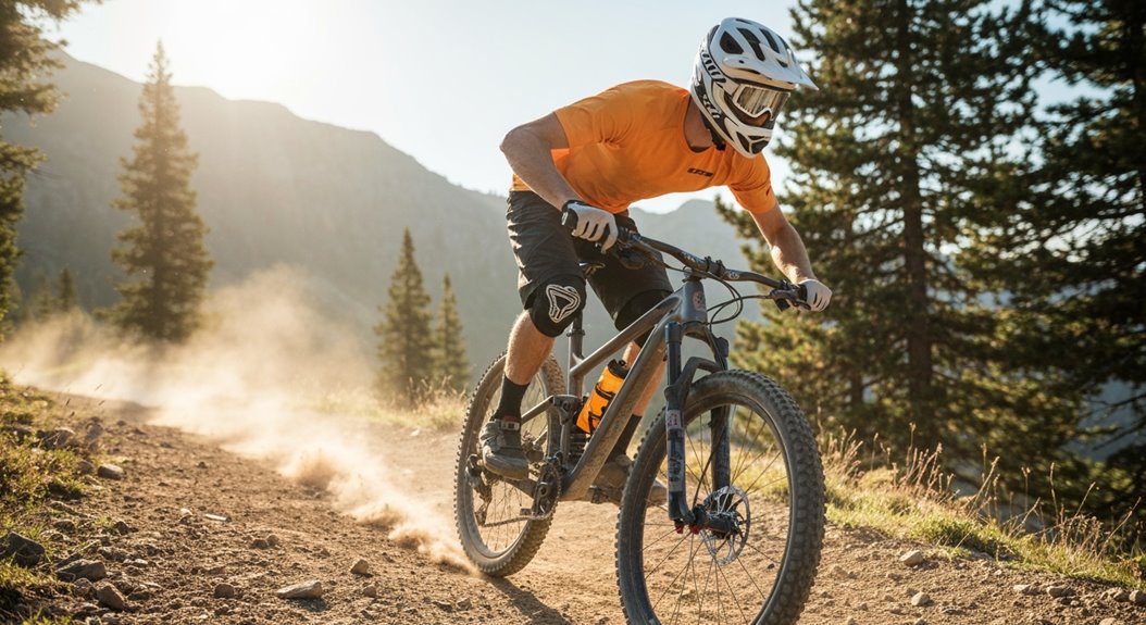 Rückenschmerzen beim Mountainbiken