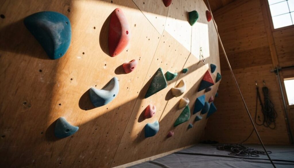 Baue deine eigene Kletterwand