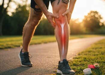 Wadenmuskelzerrung Joggen Behandlung