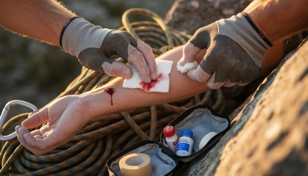 Klettern Erste-Hilfe-Essentials