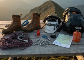 Kletterausrüstungs-Checkliste: Wesentliches