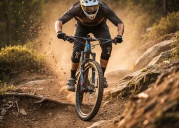 Abfahrstechniken für Mountainbiker