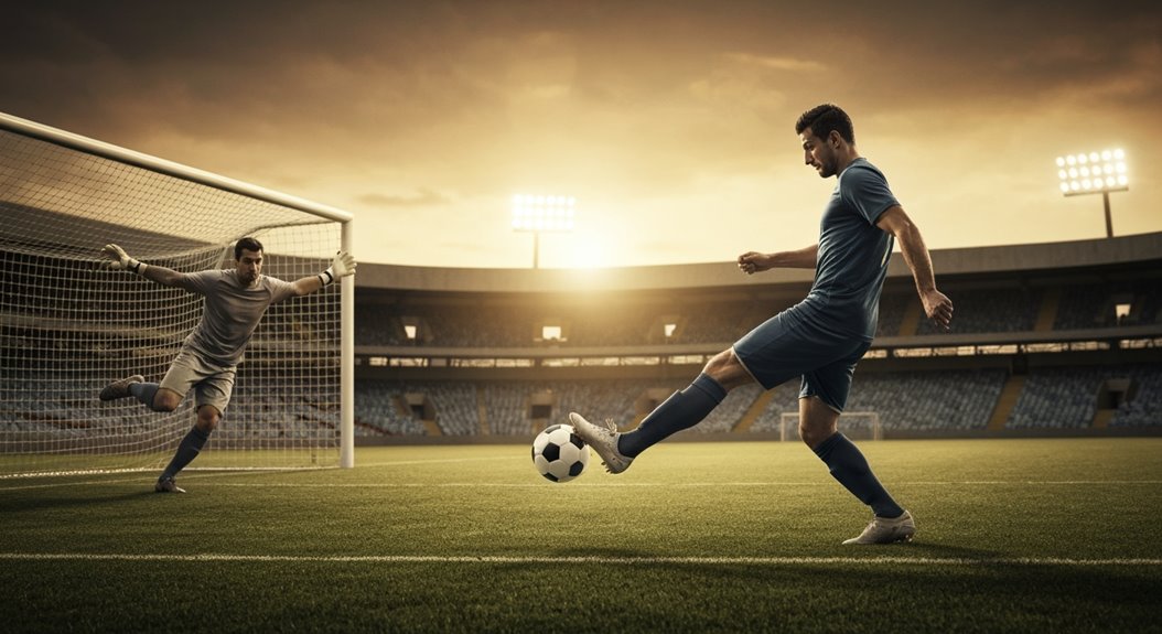 Distanzschuss-Trainings im Fußball