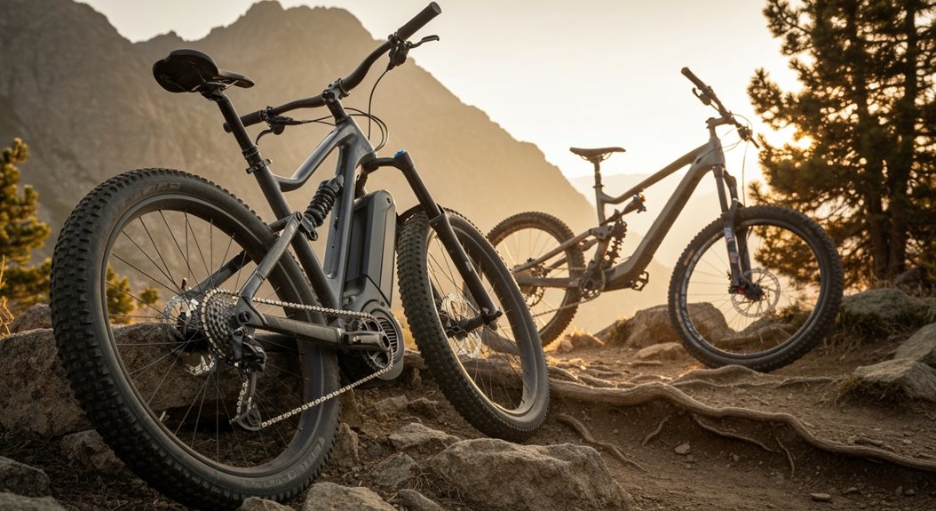 e mountainbike versus traditional mtb