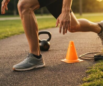 effektiver Jogging-Kreis-Übungen