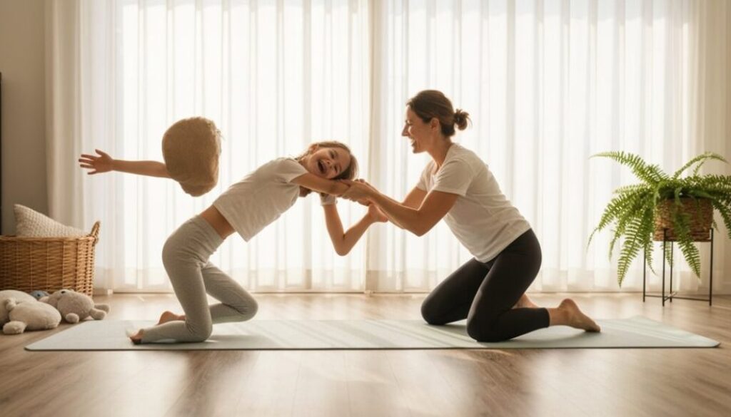 familienfreundliche Yoga-Aktivitäten