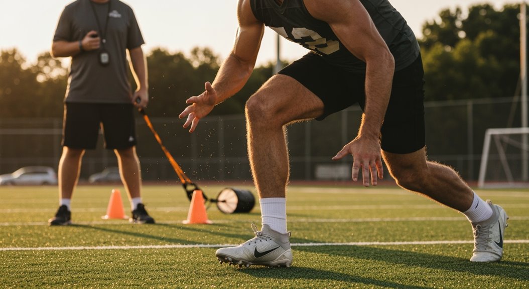Fußballtrainings-Geschwindigkeitstechniken
