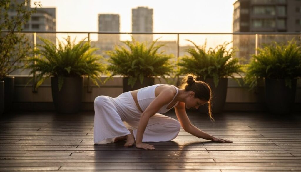 sanftes Yoga für Gleichgewicht