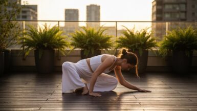 sanftes Yoga für Gleichgewicht