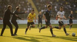 das Tempo der Fußballmannschaft erhöhen