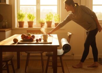 Integration von Yoga in die Routine
