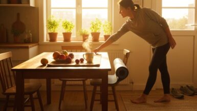 Integration von Yoga in die Routine
