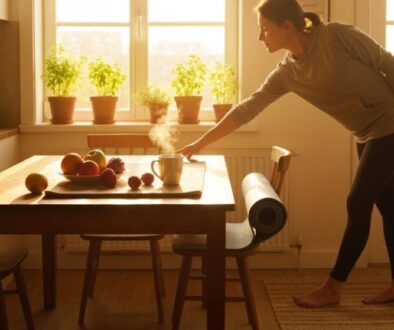 Integration von Yoga in die Routine