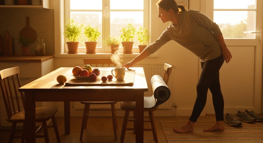 Integration von Yoga in die Routine