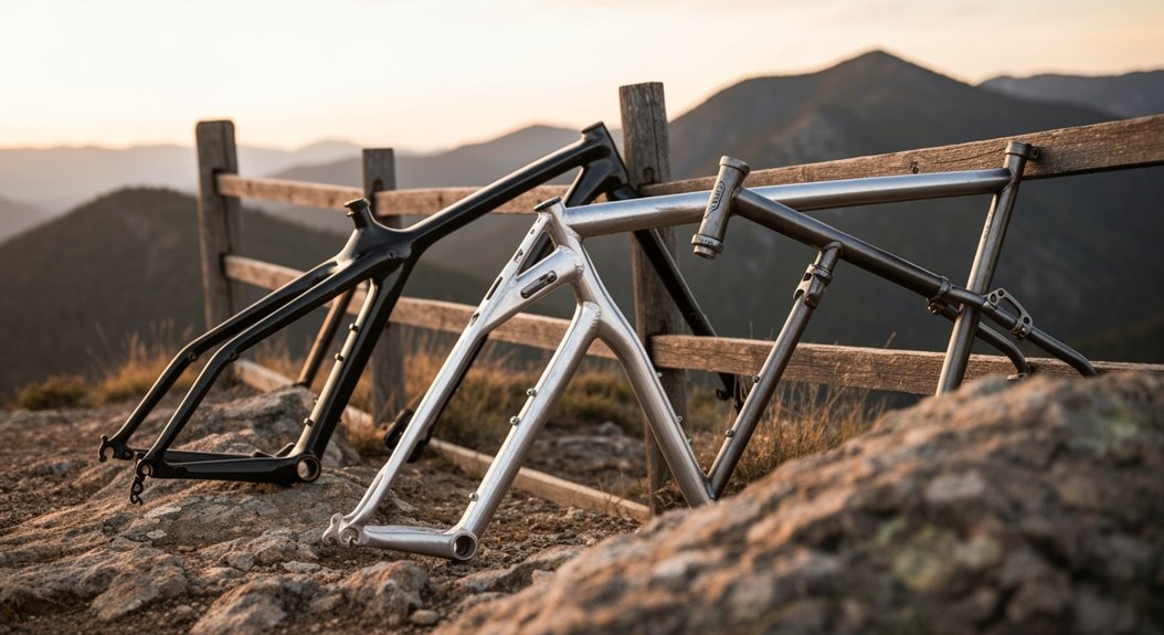 Mountainbike-Rahmenmaterialien