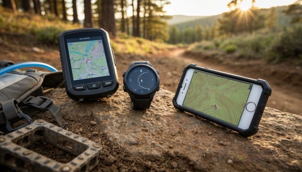 Mountainbike-Navigationsgeräte