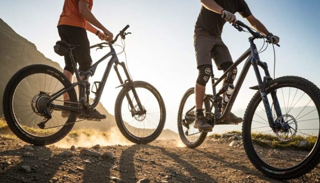 mountainbikes für große Fahrer