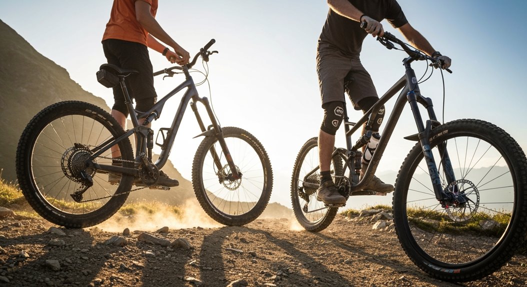 mountainbikes für große Fahrer