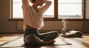 Nackenverspannungen lindern Yoga