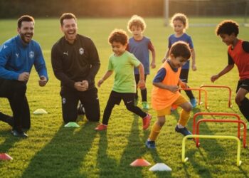 spielerisches Bewegungstraining Fußball