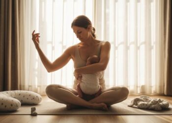 postnatales Yoga zur Erholung