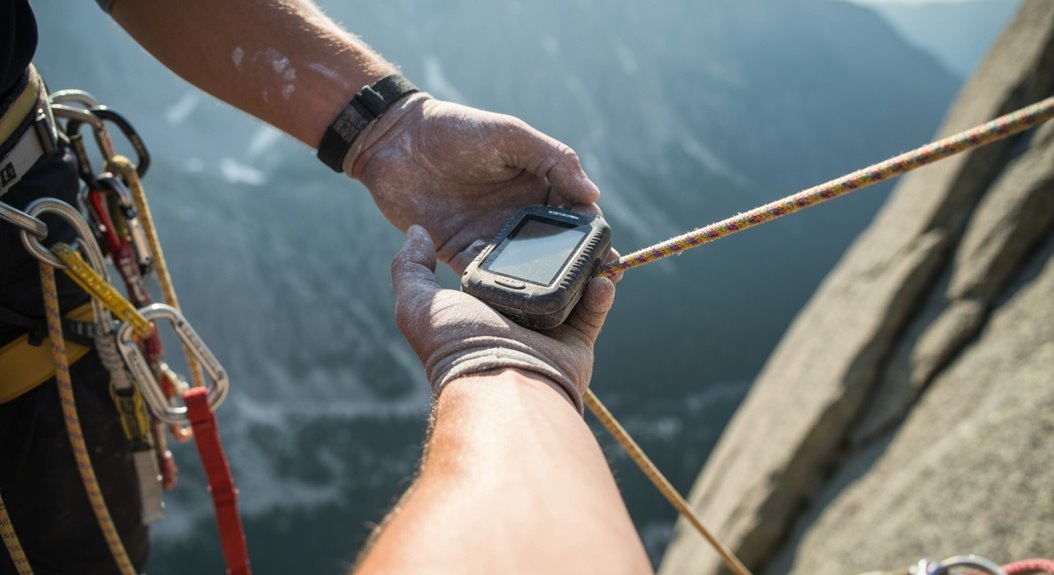 sicherer GPS-Gebrauch beim Klettern