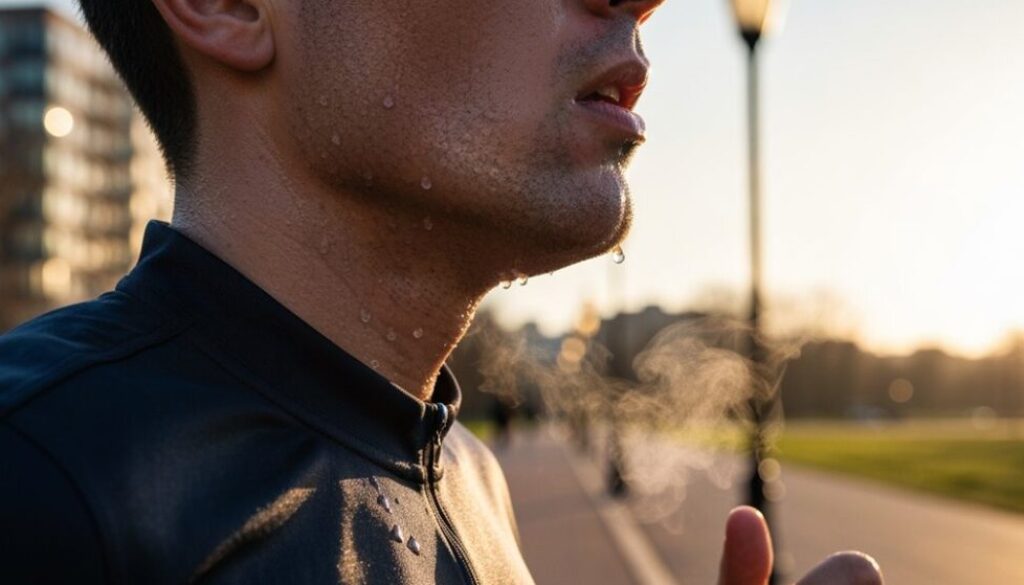 saurer Geruch beim Joggen