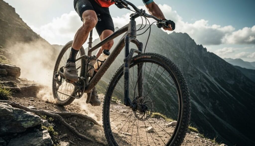 bergauf Radfahren Effizienztechniken