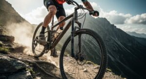 bergauf Radfahren Effizienztechniken