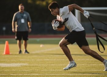 Flügelspieler Geschwindigkeitstraining