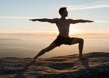 Yoga für das Wohlbefinden von Männern