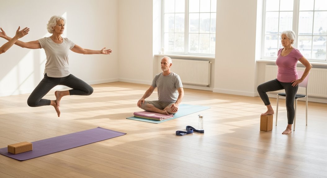 Yoga-Sicherheit für Senioren