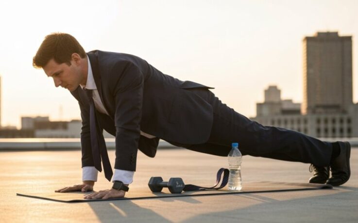 20-Minuten-effektive Workouts für Berufstätige