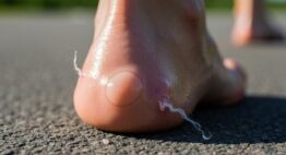 Socken und Nähte vermeiden