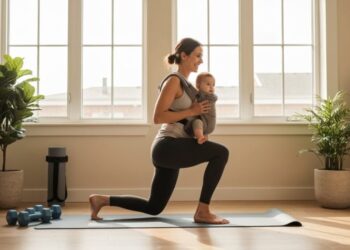 Babytragen-Fitness-Workouts