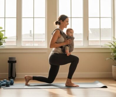 Babytragen-Fitness-Workouts