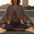 boho-chic funktionale Yoga-Bekleidung