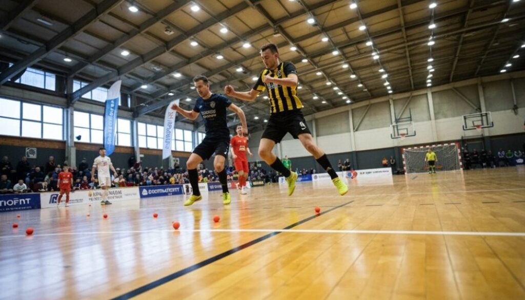 erobere die Hallenarena