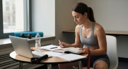 Fitness-Student Prüfungsplan