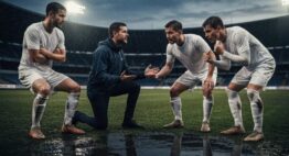 Fußballmannschaft Gruppendynamik