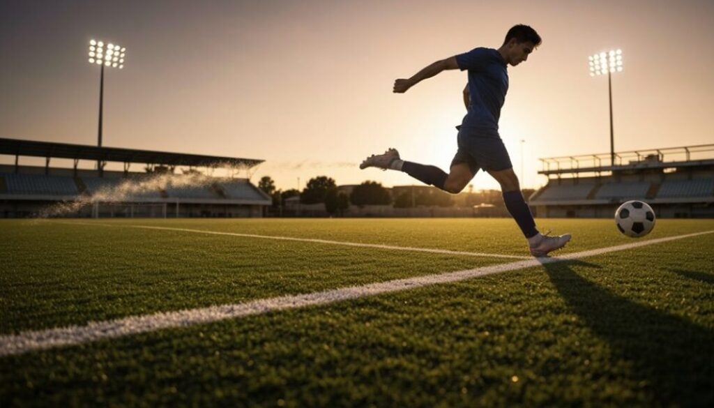 Freistoßkurve und -kraft