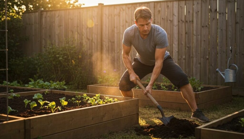 Gartenarbeit als Ganzkörpertraining