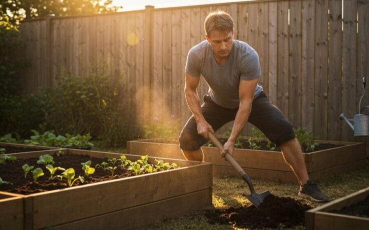 Gartenarbeit als Ganzkörpertraining