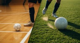 indoor versus outdoor football