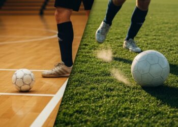 indoor versus outdoor football