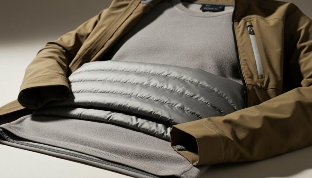 mehrschichtige Sportbekleidung für Leistung