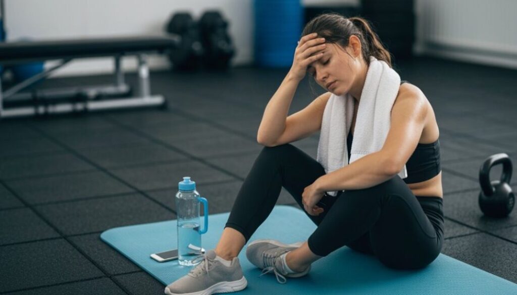 leichte Bewegung reduziert Erschöpfung