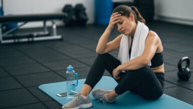 leichte Bewegung reduziert Erschöpfung